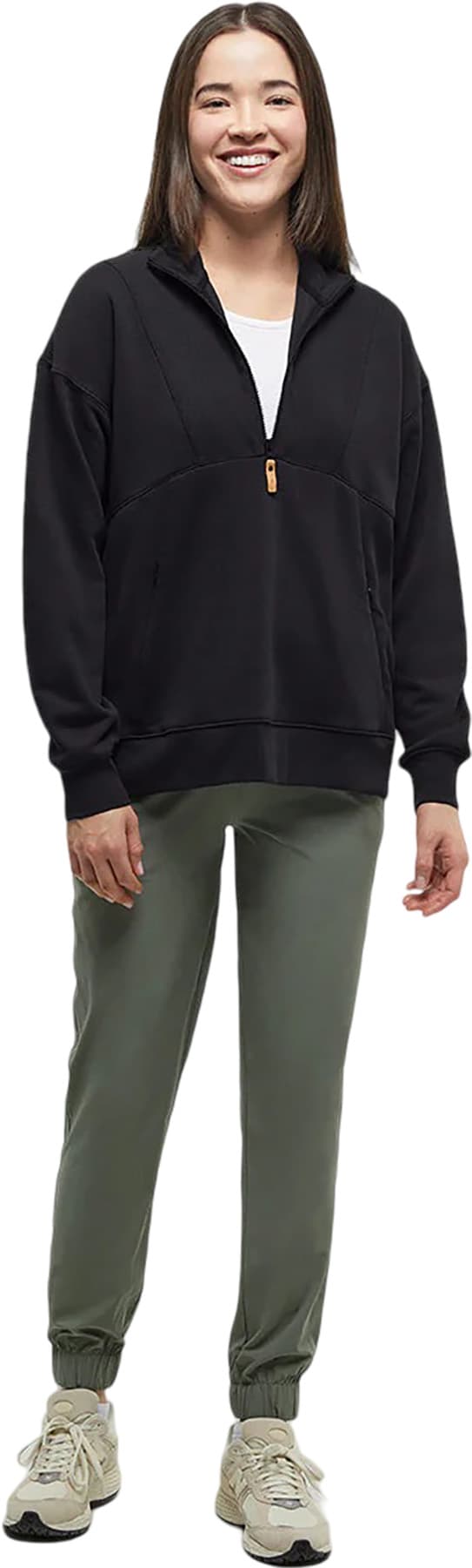 Product gallery image number 3 for product Finlayson 1/4 Zip Sweatshirt - Women's