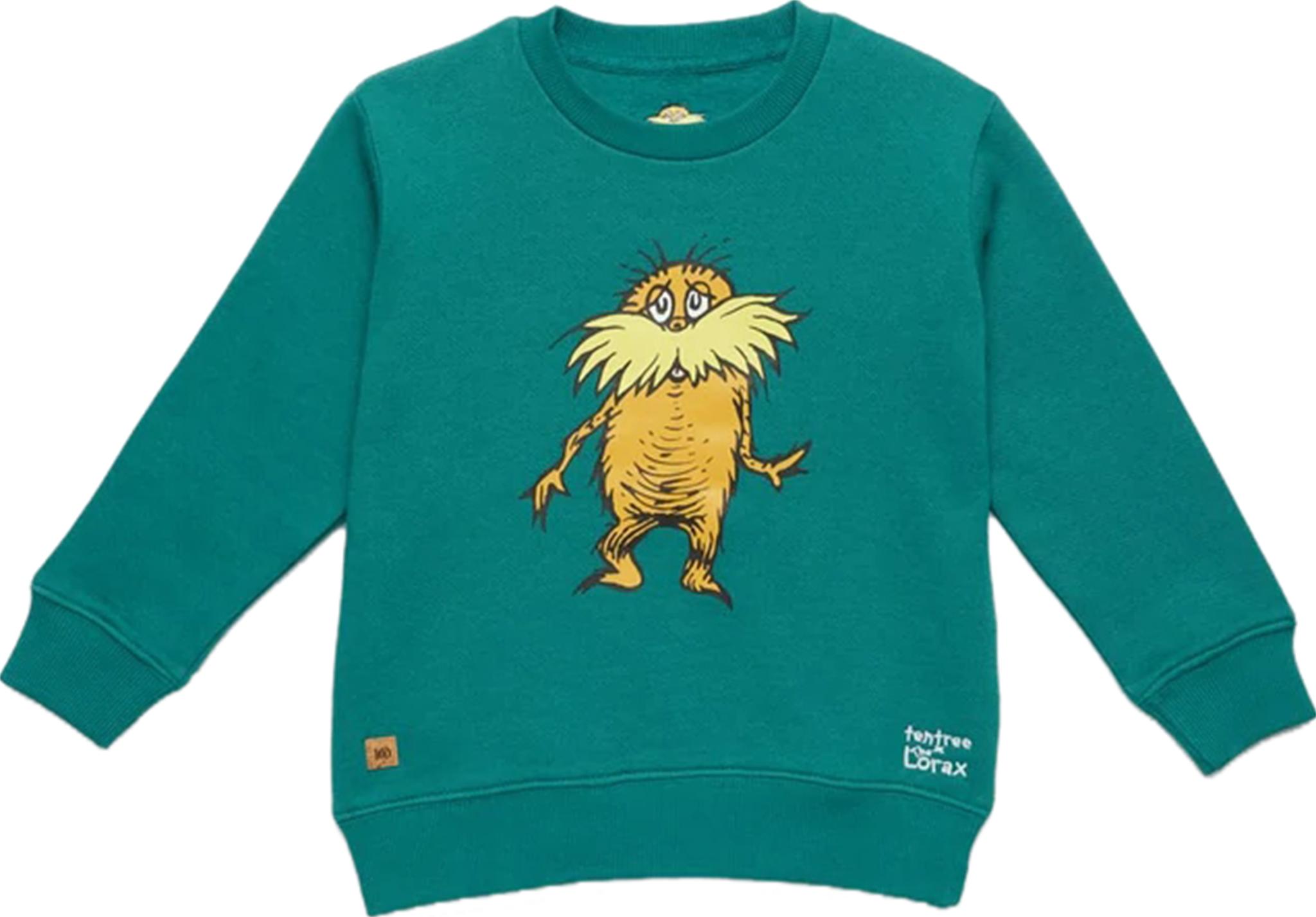 Product gallery image number 1 for product Lorax Crew Neck Pullover - Kids 