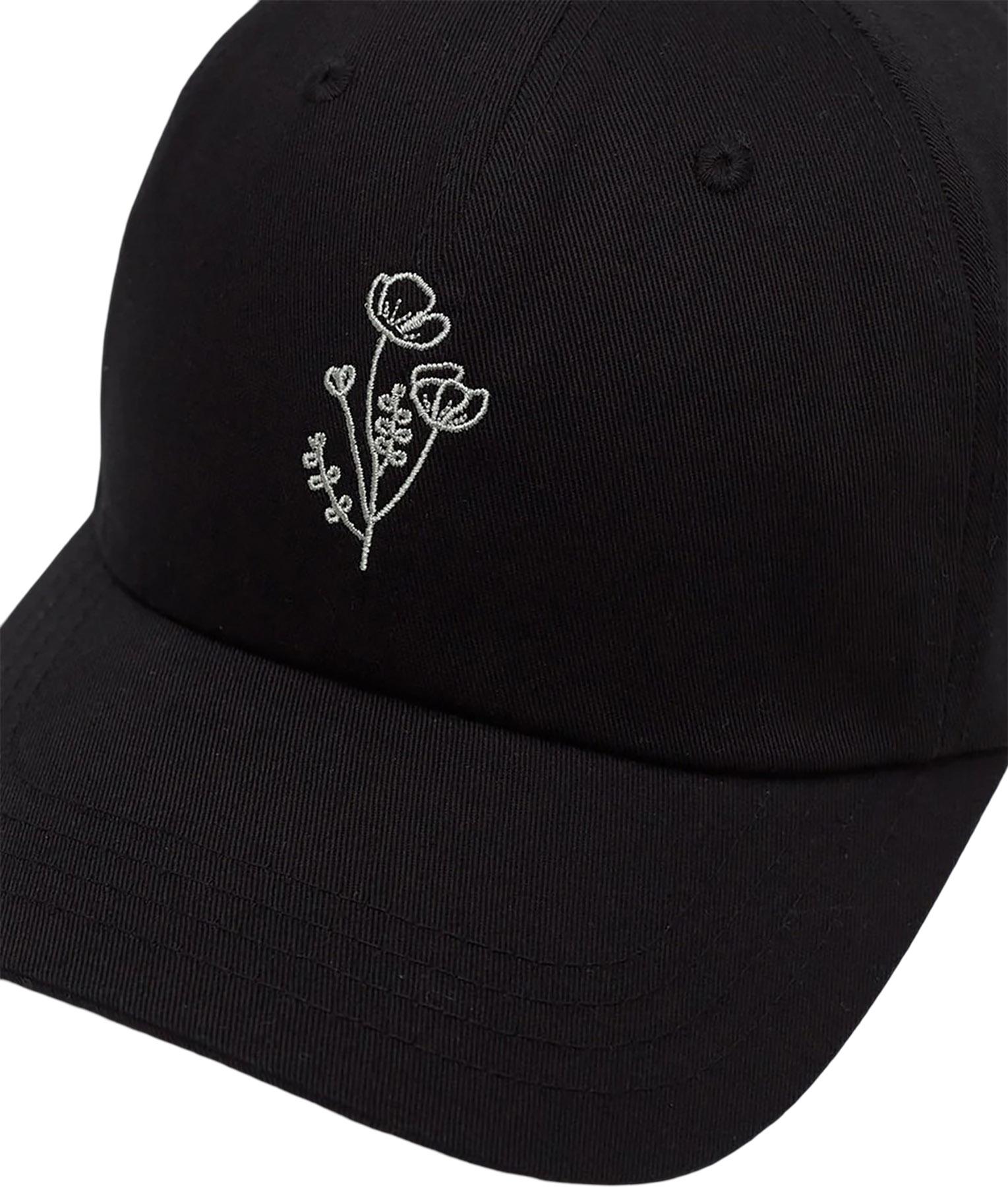 Product gallery image number 3 for product Flower Embroidery Peak Cap - Women's