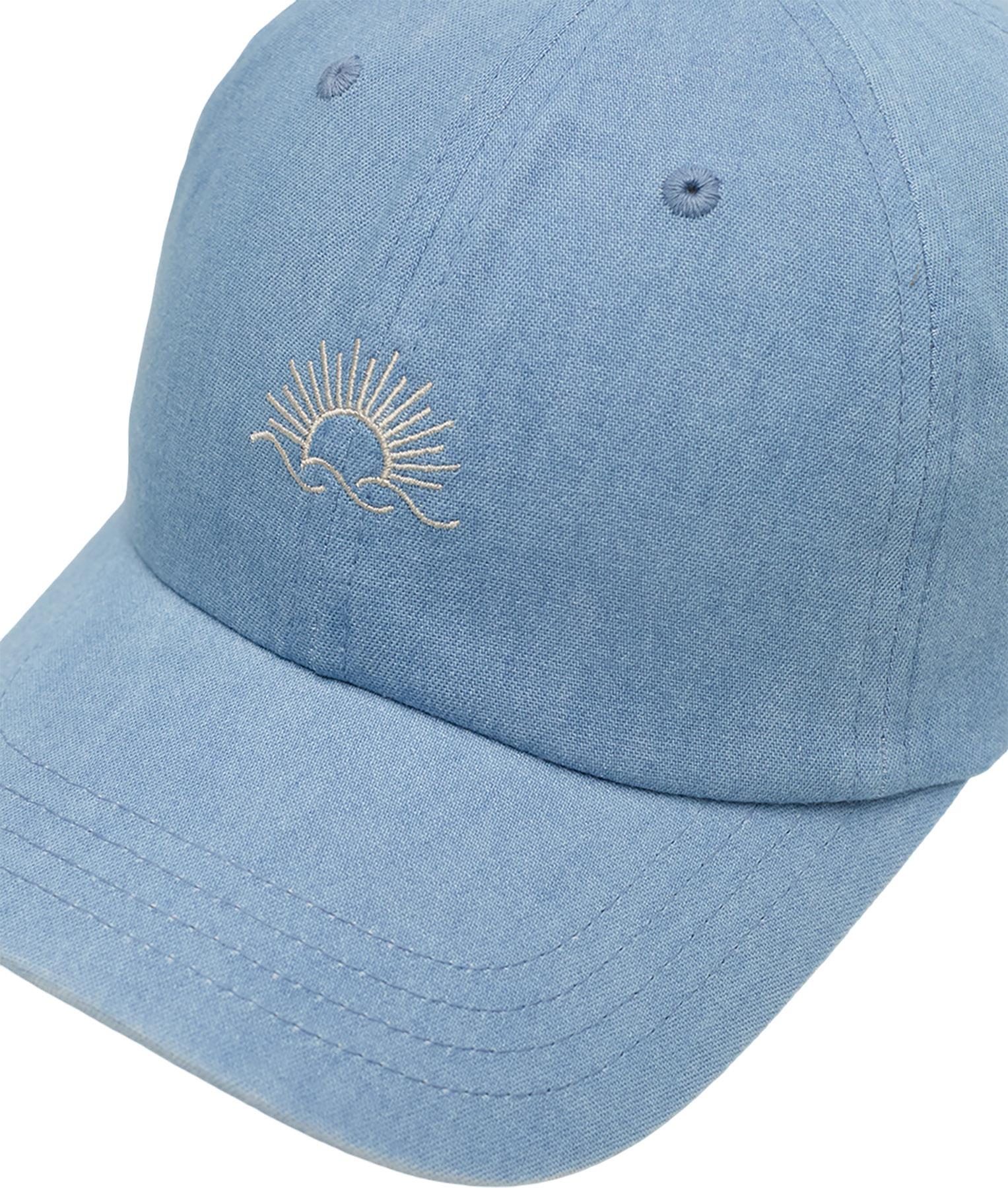 Product gallery image number 3 for product Embroidered Denim Peak Hat - Unisex