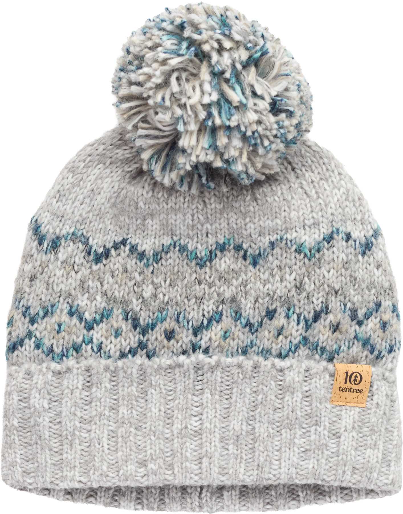 Light Grey Heather - Geo Pom