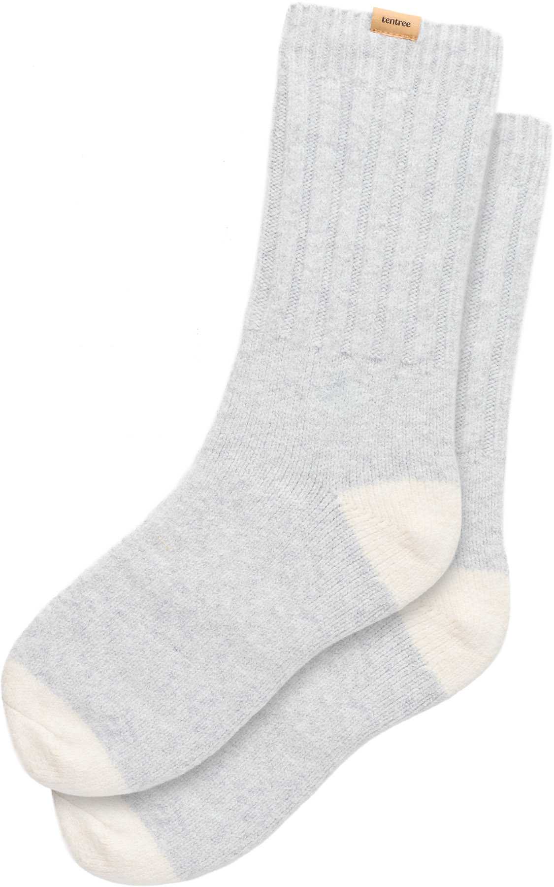 Fog Grey Heather - Vintage White Heather