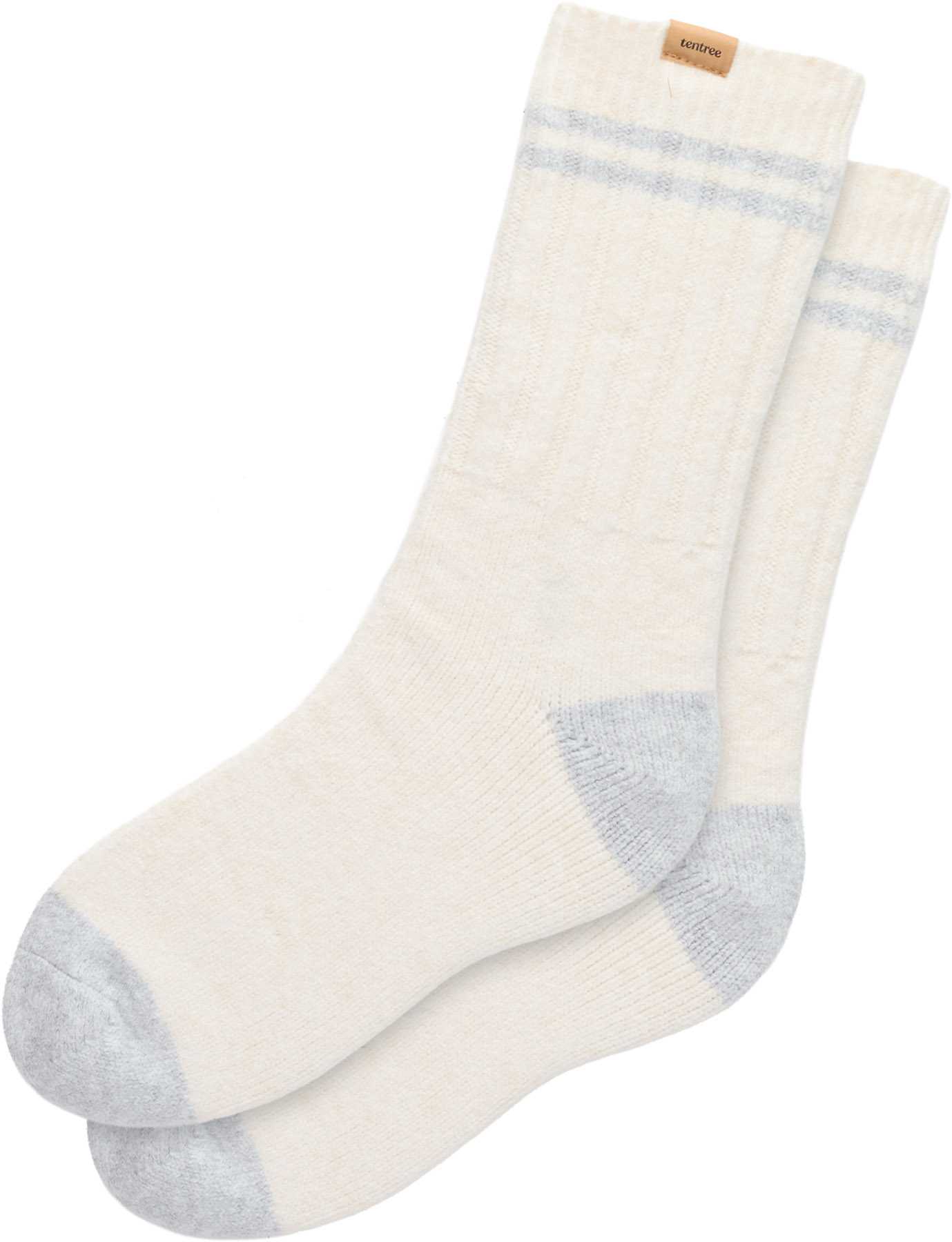Vintage White Heather - Cabin Stripe