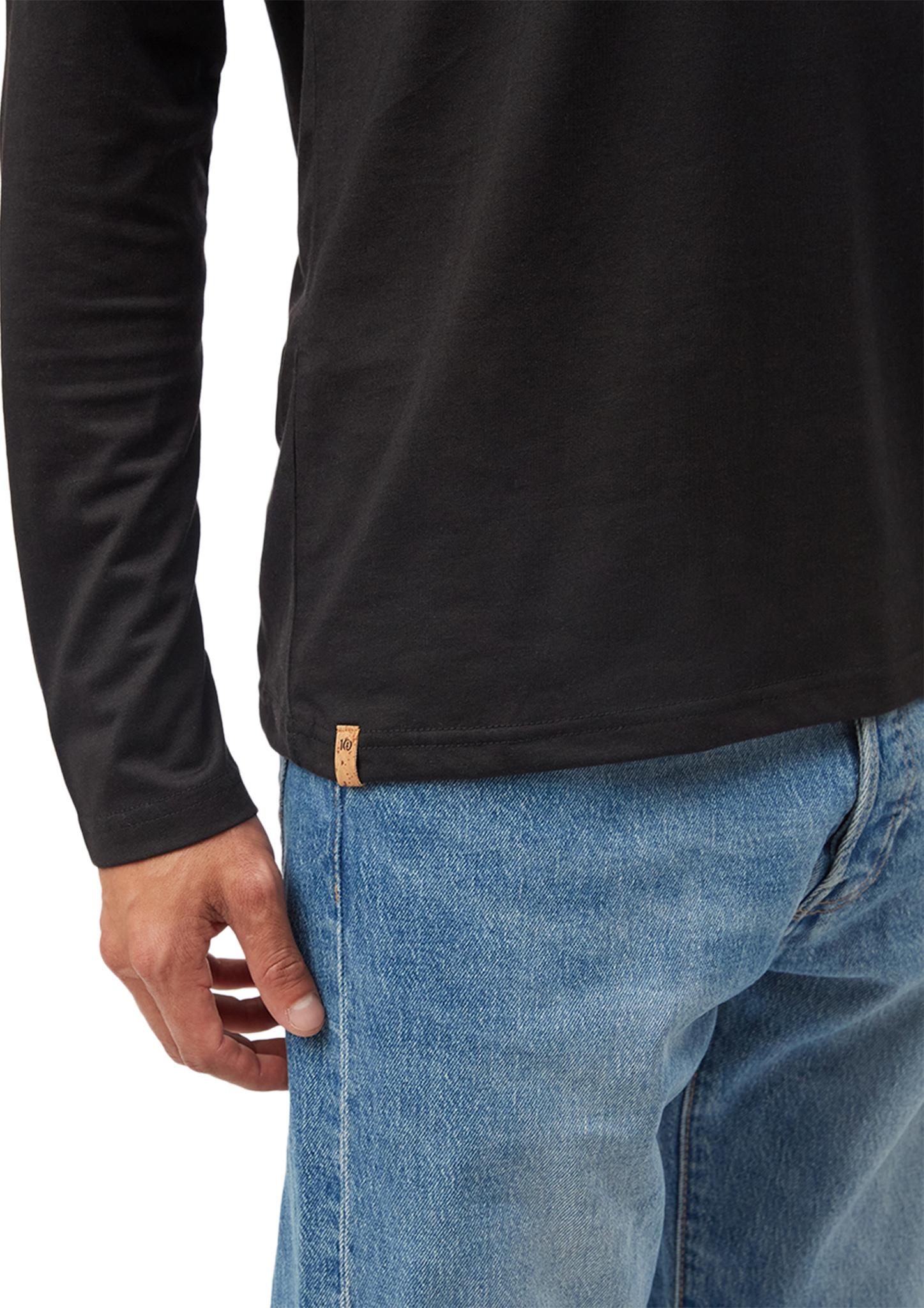 Product gallery image number 4 for product TreeBlend Classic Long Sleeve Henley T-Shirt - Men's