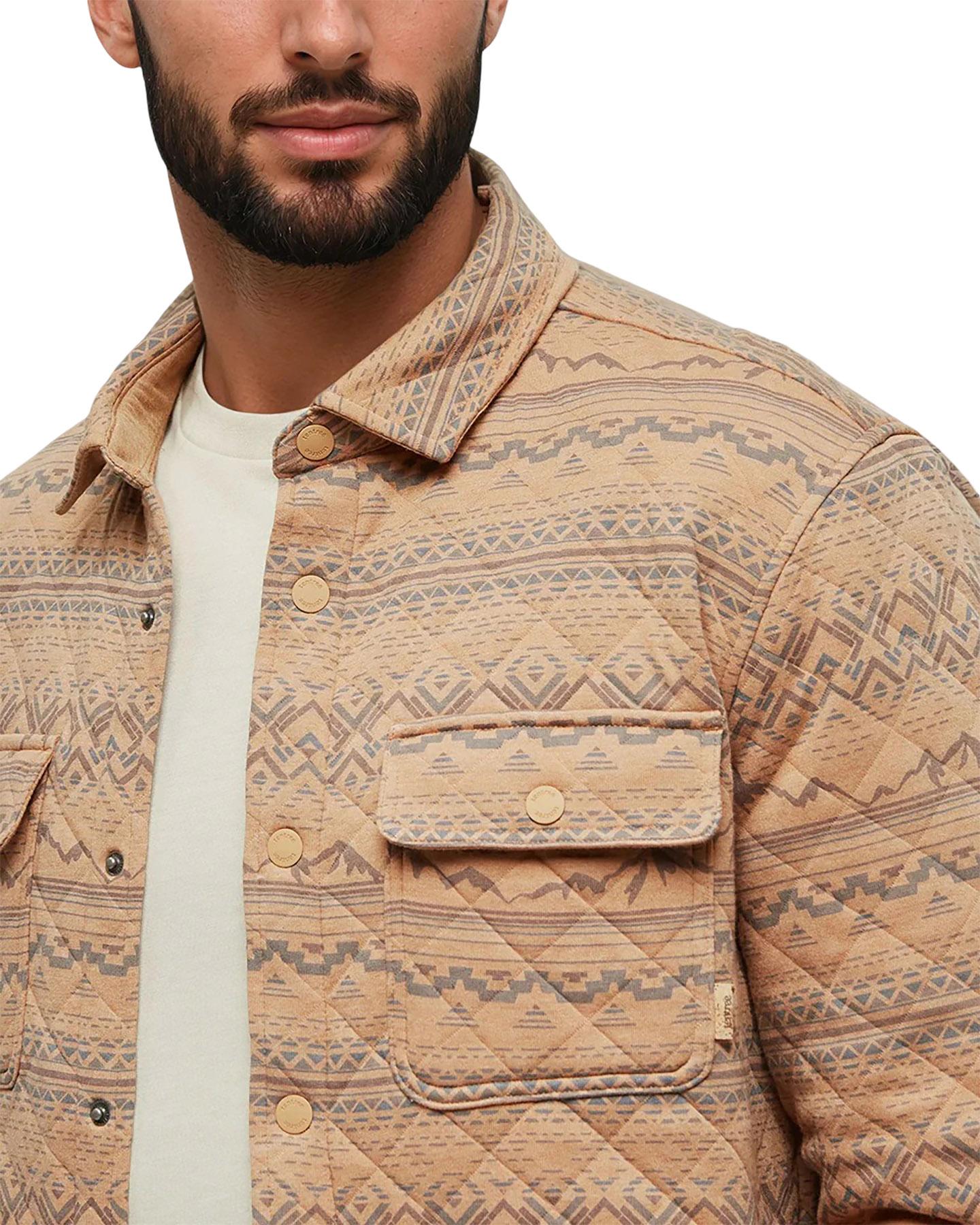 Product gallery image number 3 for product Chemise à manches longues matelassé Colville - Homme