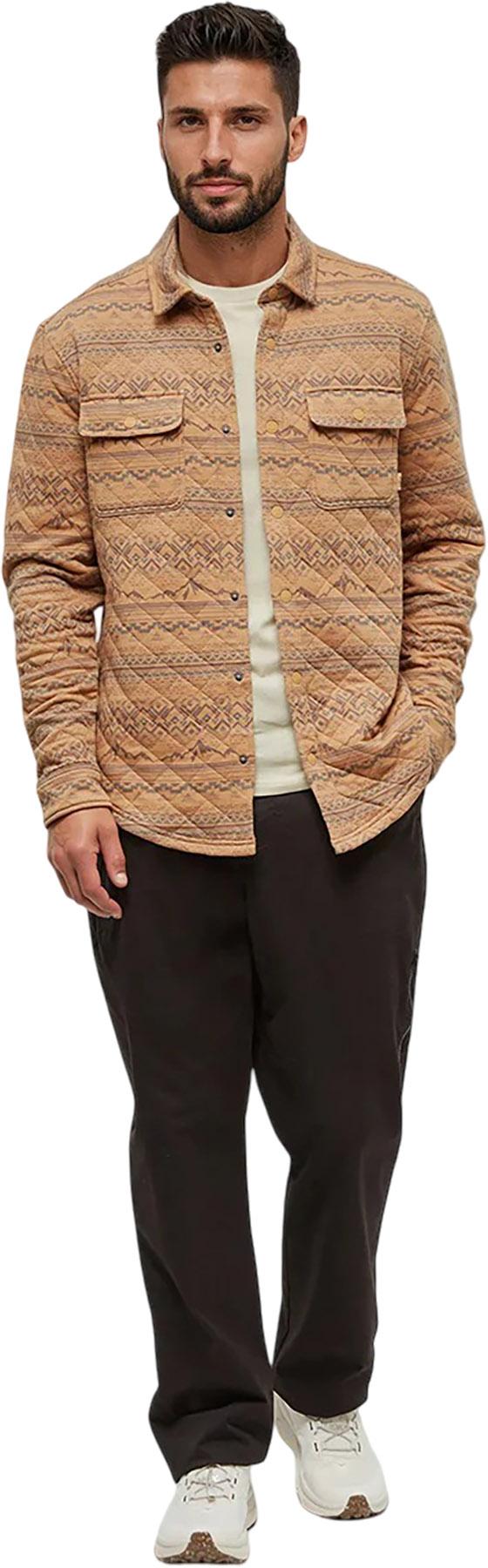 Product gallery image number 4 for product Chemise à manches longues matelassé Colville - Homme