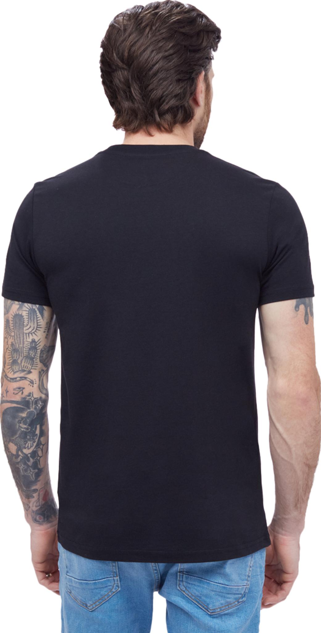 Product gallery image number 2 for product Peru Embroidered Graphic Llama Crew Neck T-Shirt - Men's