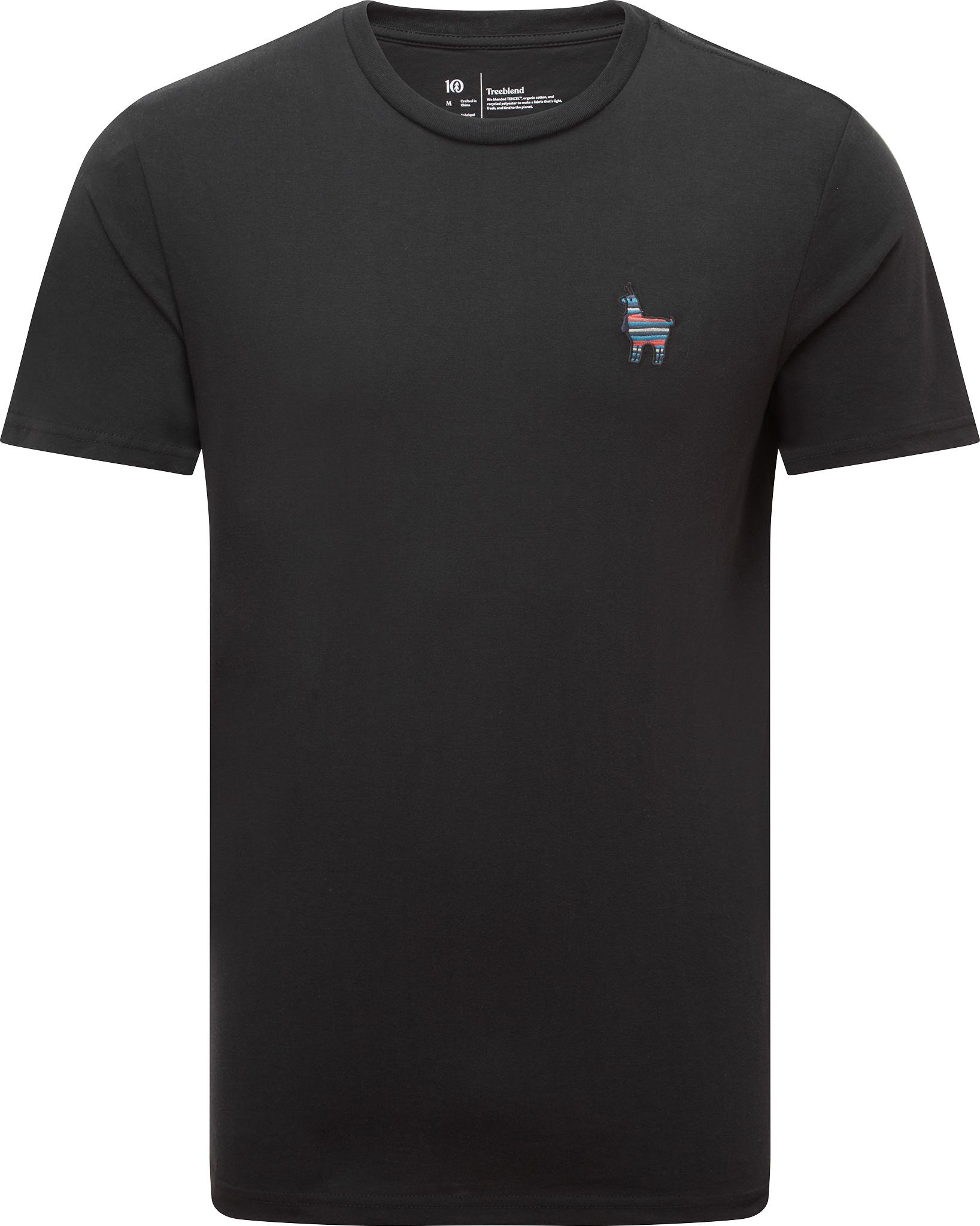 Product gallery image number 1 for product Peru Embroidered Graphic Llama Crew Neck T-Shirt - Men's