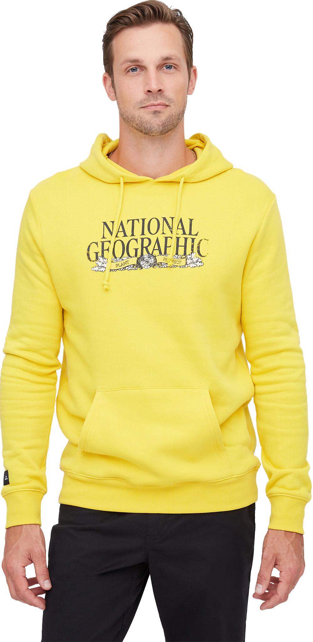 Product gallery image number 4 for product National Geographic Logo Hoodie - Men's