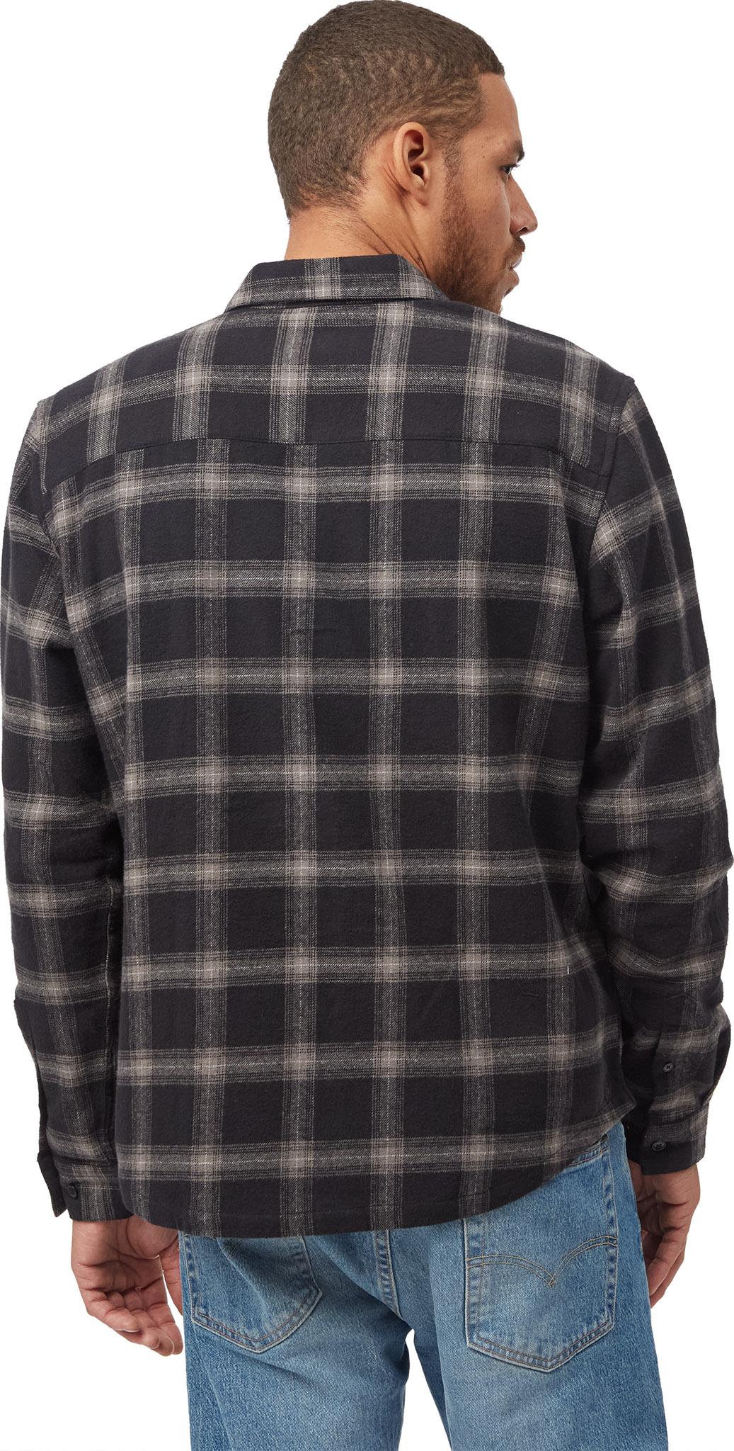 Product gallery image number 2 for product Chemise boutonnée à manches longues en kapok et coton biologique - Homme