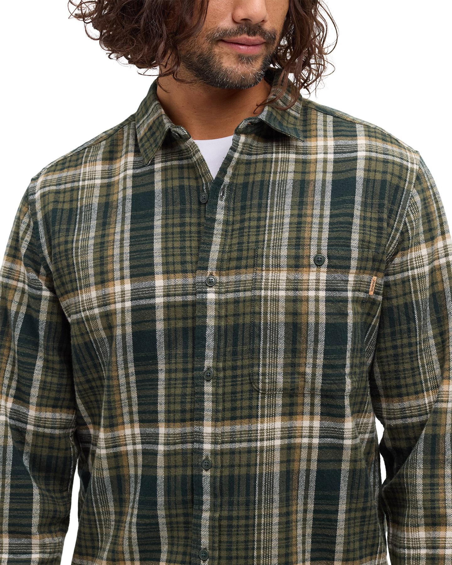 Product gallery image number 2 for product Kapok and Organic Cotton Longsleeve Button Down Shirt - Men's