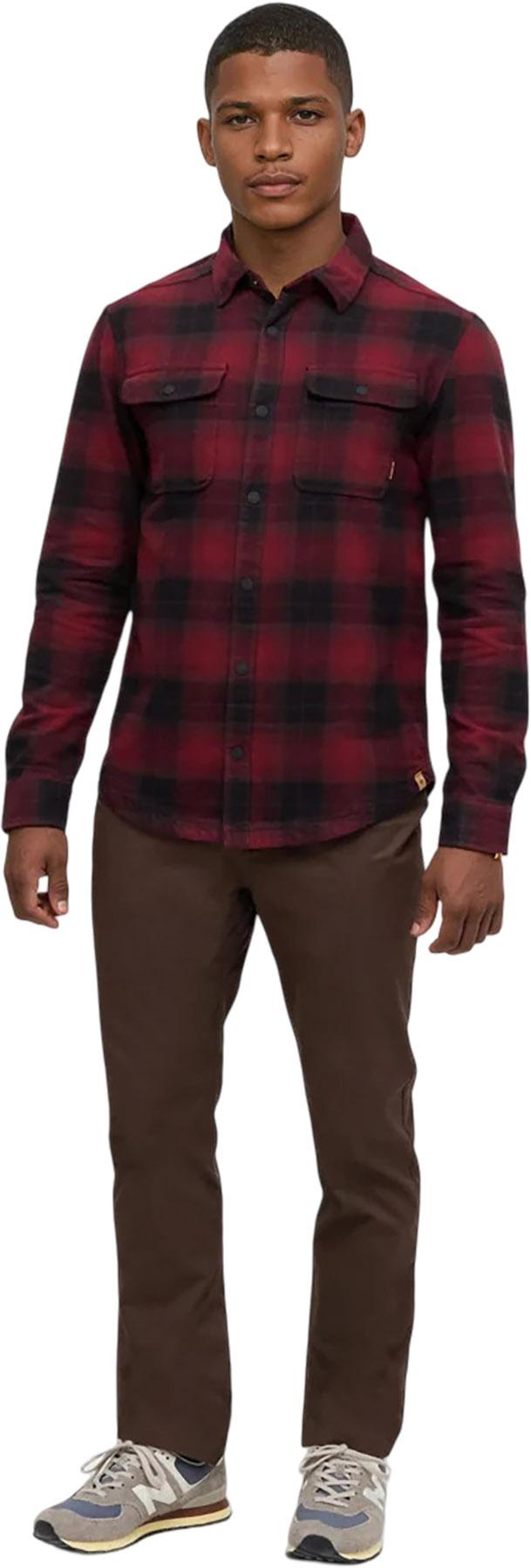 Numéro de l'image de la galerie de produits 3 pour le produit Chemise boutonnée à manches longues en kapok et coton biologique - Homme