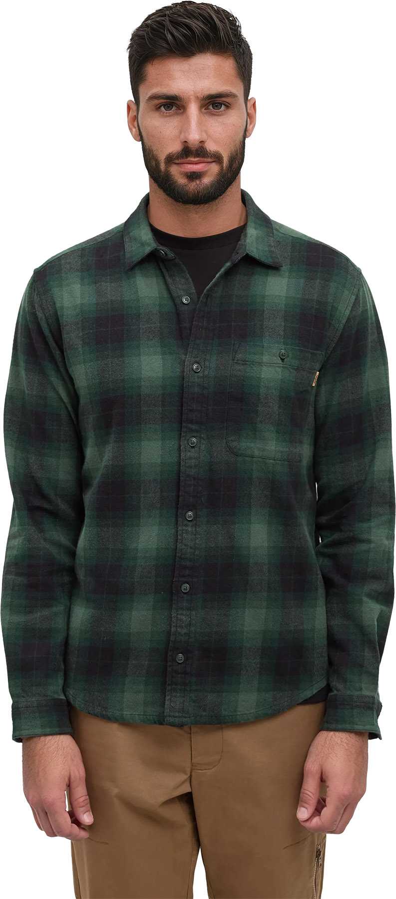 Dark Forest Green - Storm Plaid