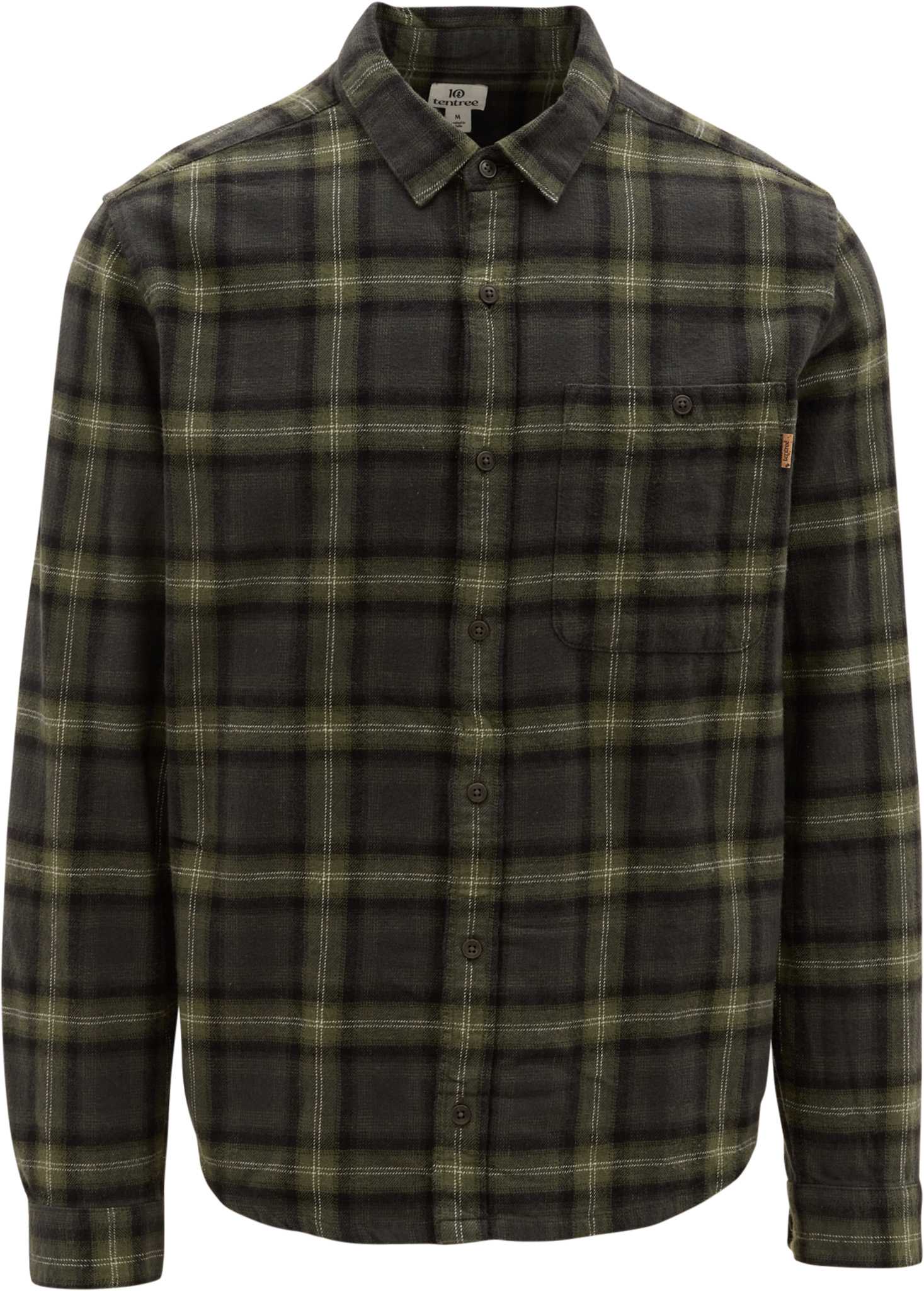 Deep Olive - Arbutus Plaid