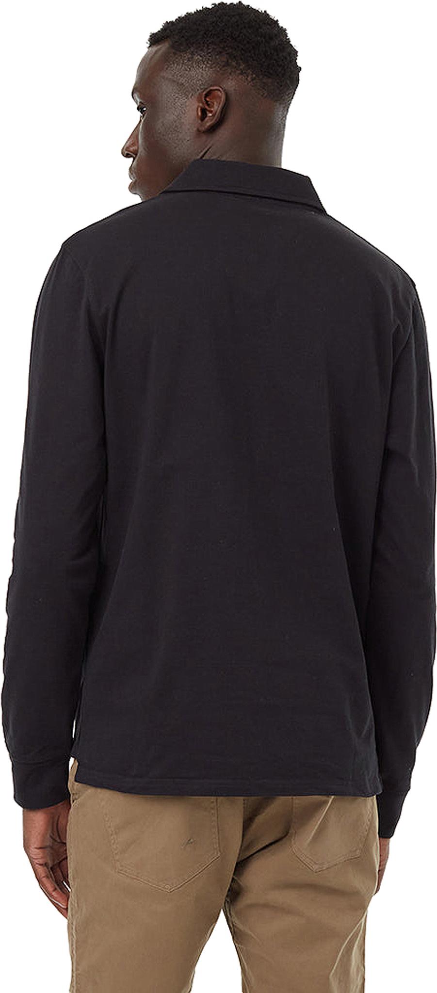 Product gallery image number 2 for product Recycled Cotton Polo Longsleeve Shirt - Men's