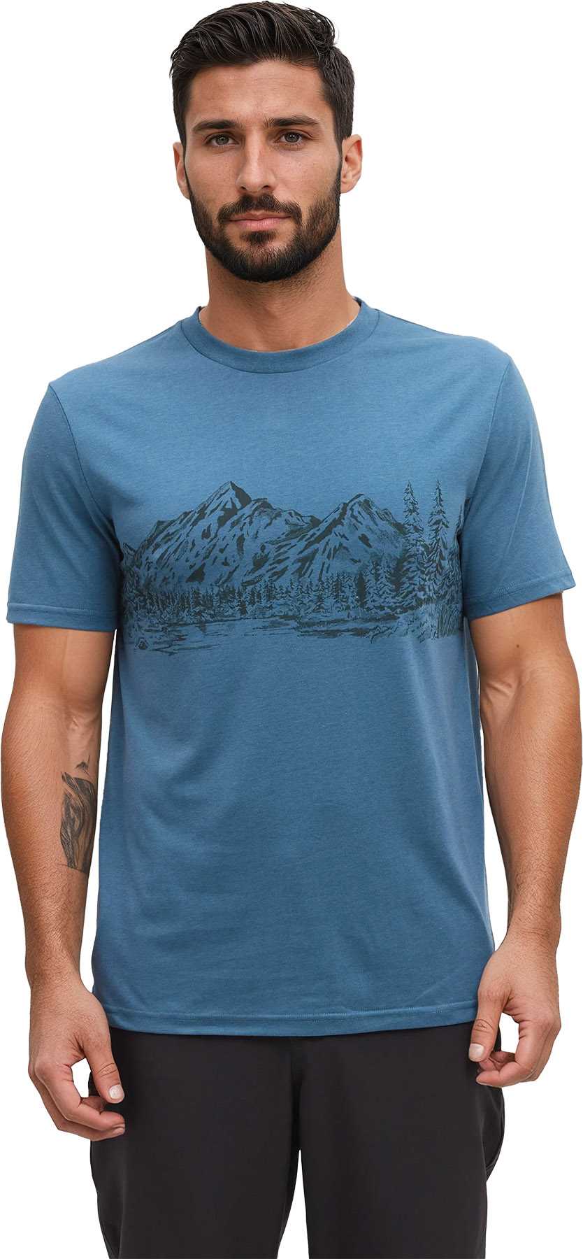 Blue Horizon - Dark Forest Green