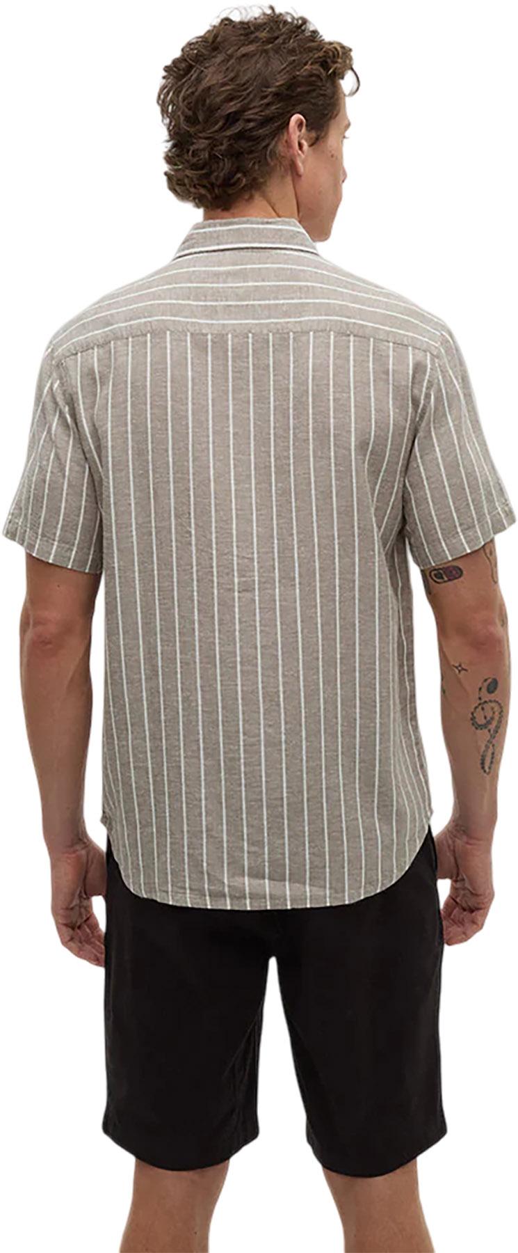 Product gallery image number 5 for product Hemp Button Up Short Sleeve Shirt - Men's