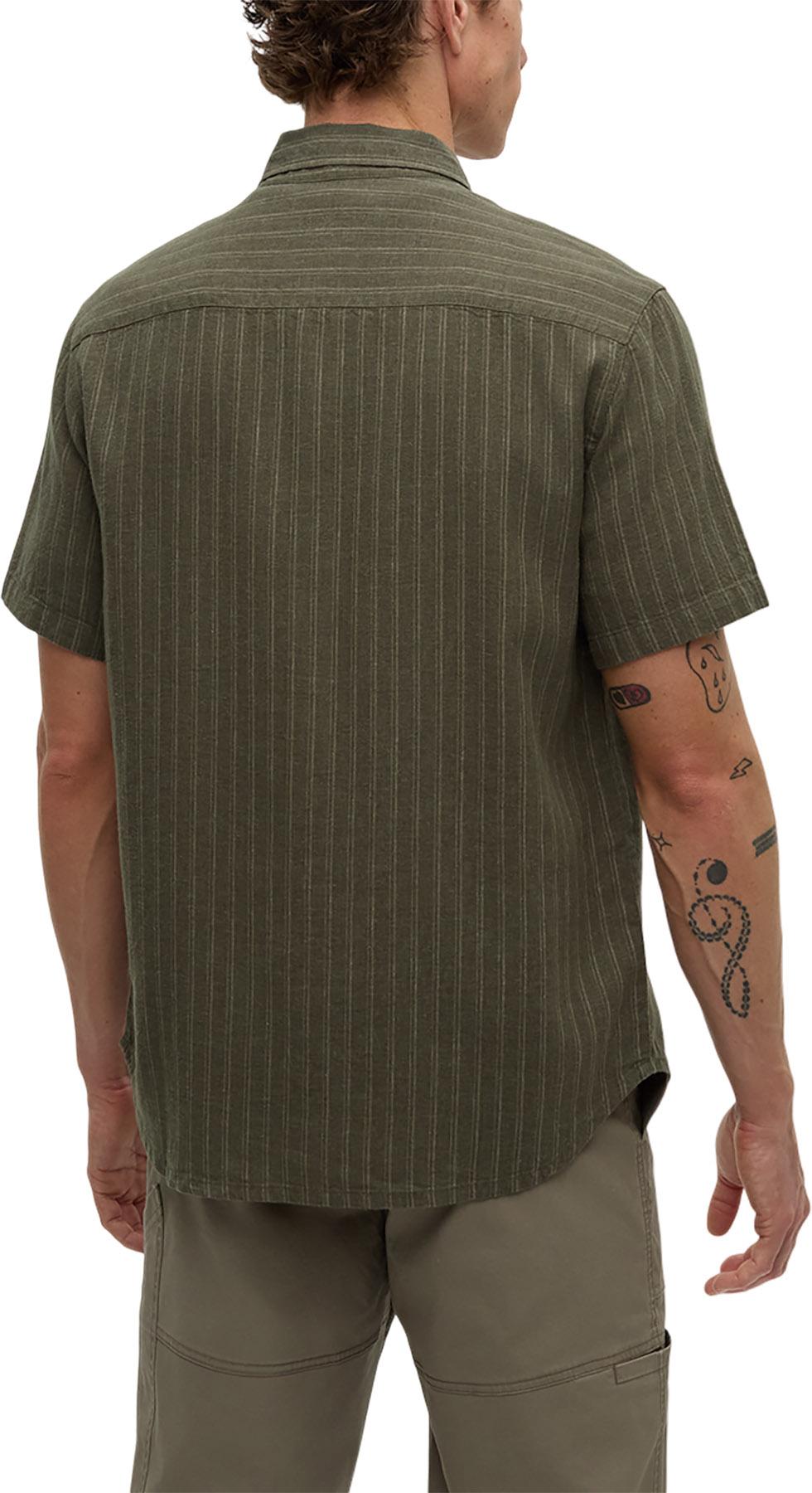 Product gallery image number 2 for product Hemp Button Up Short Sleeve Shirt - Men's