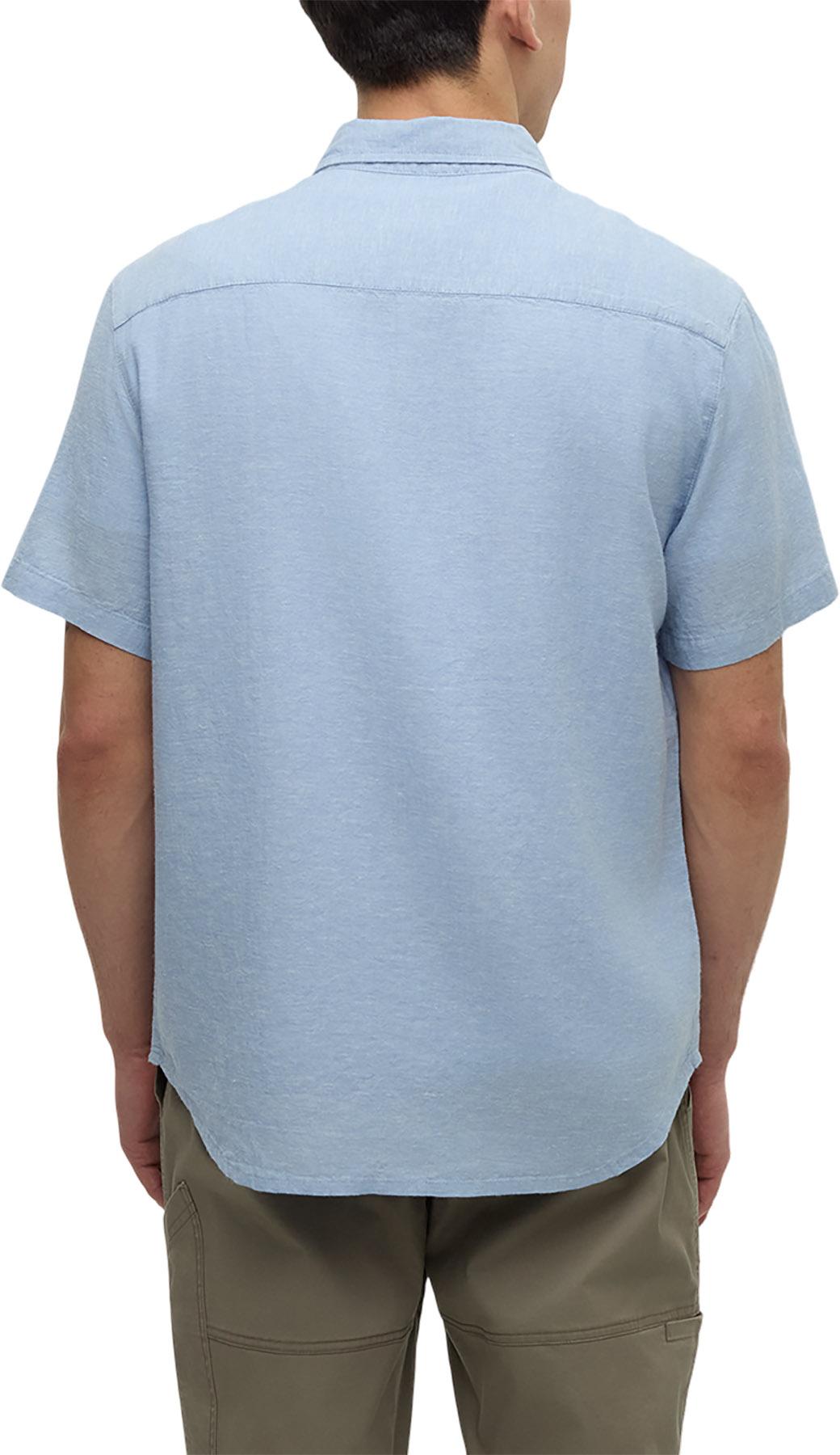 Product gallery image number 2 for product Hemp Button Up Short Sleeve Shirt - Men's