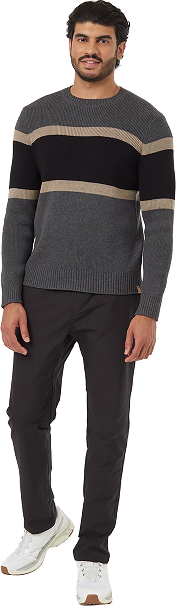 Product gallery image number 5 for product Highline Ribbed Blocked Crew Top - Men's