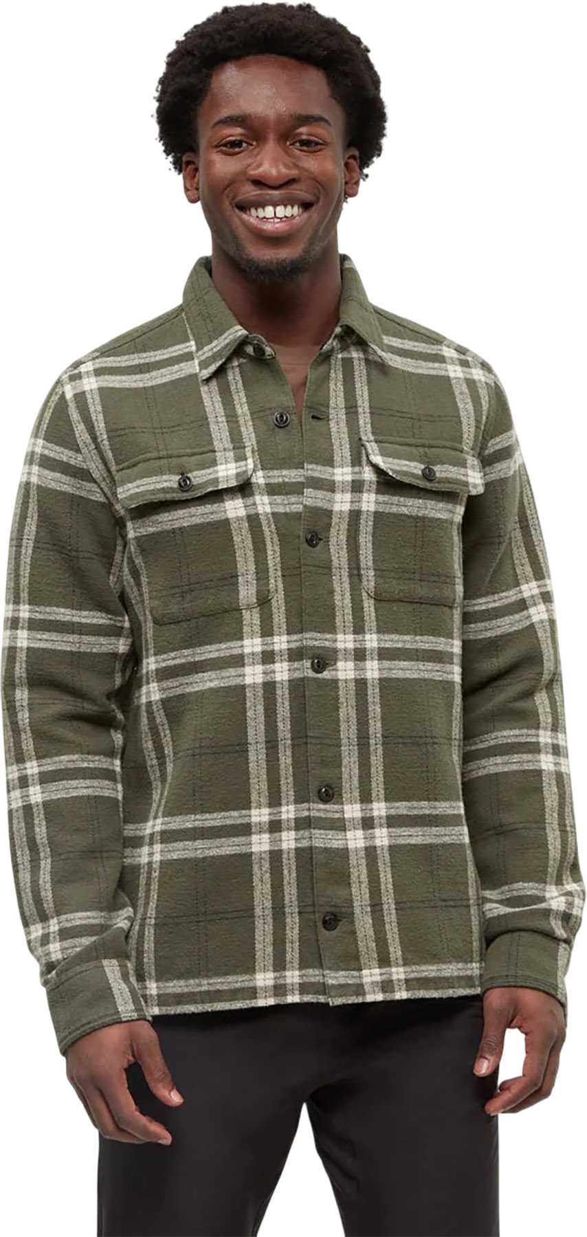 Deep Olive - Greenwood Plaid