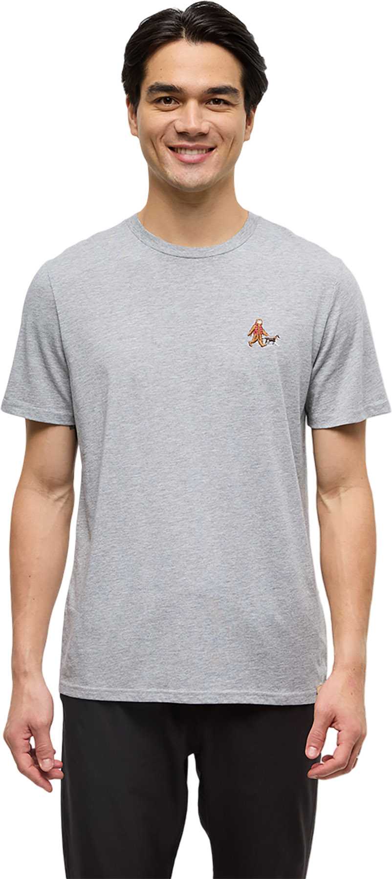 Harbour Grey Heather - Dog Walk - Crimson