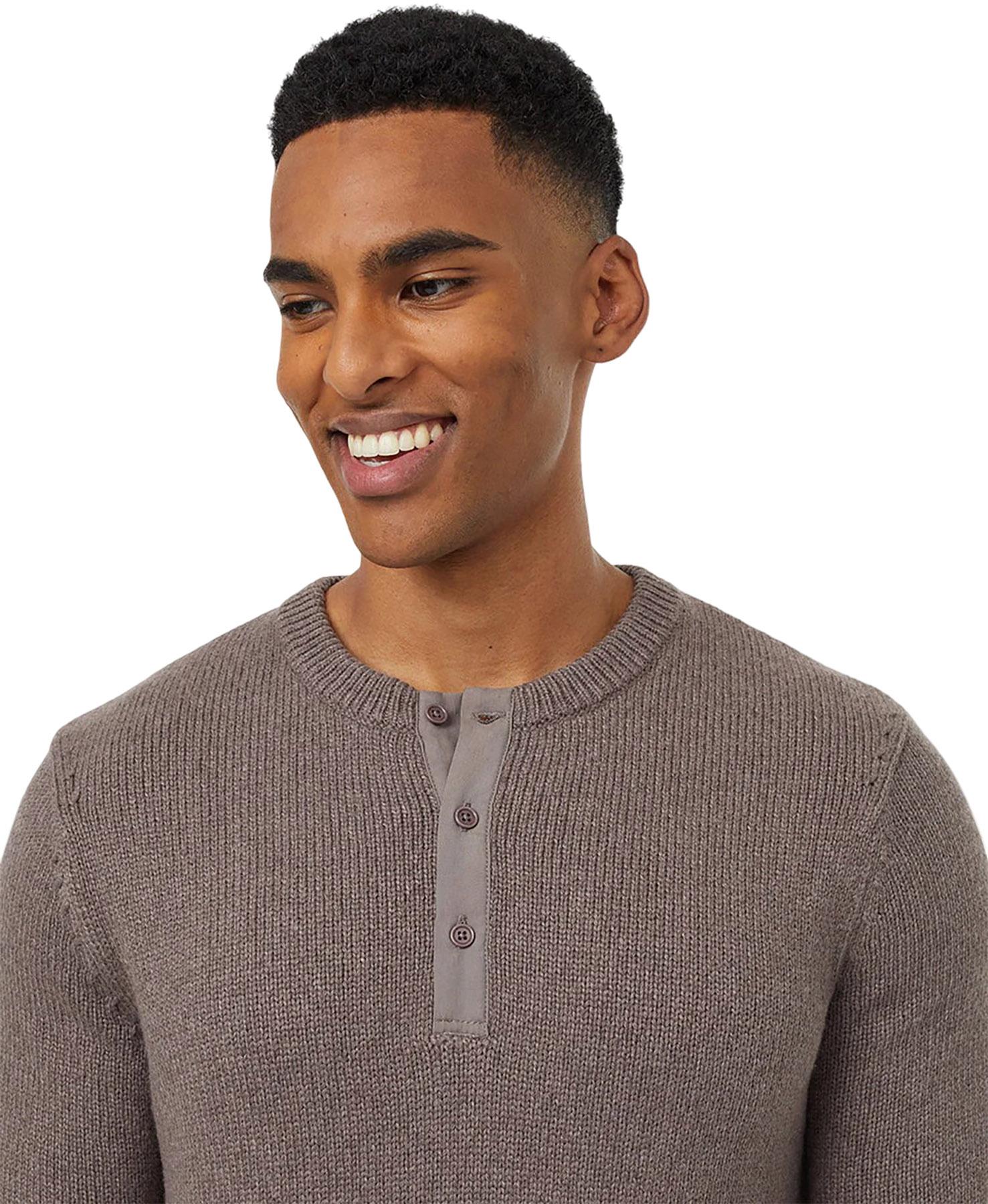 Numéro de l'image de la galerie de produits 3 pour le produit Chandail de laine à patte de boutonnage Highline - Homme