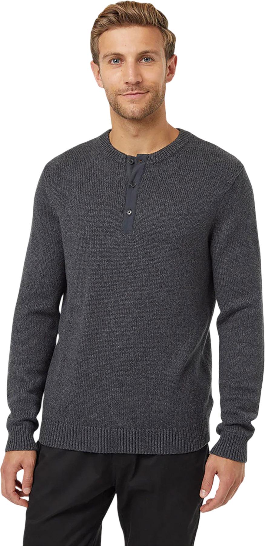 Product image for Chandail de laine à patte de boutonnage Highline - Homme