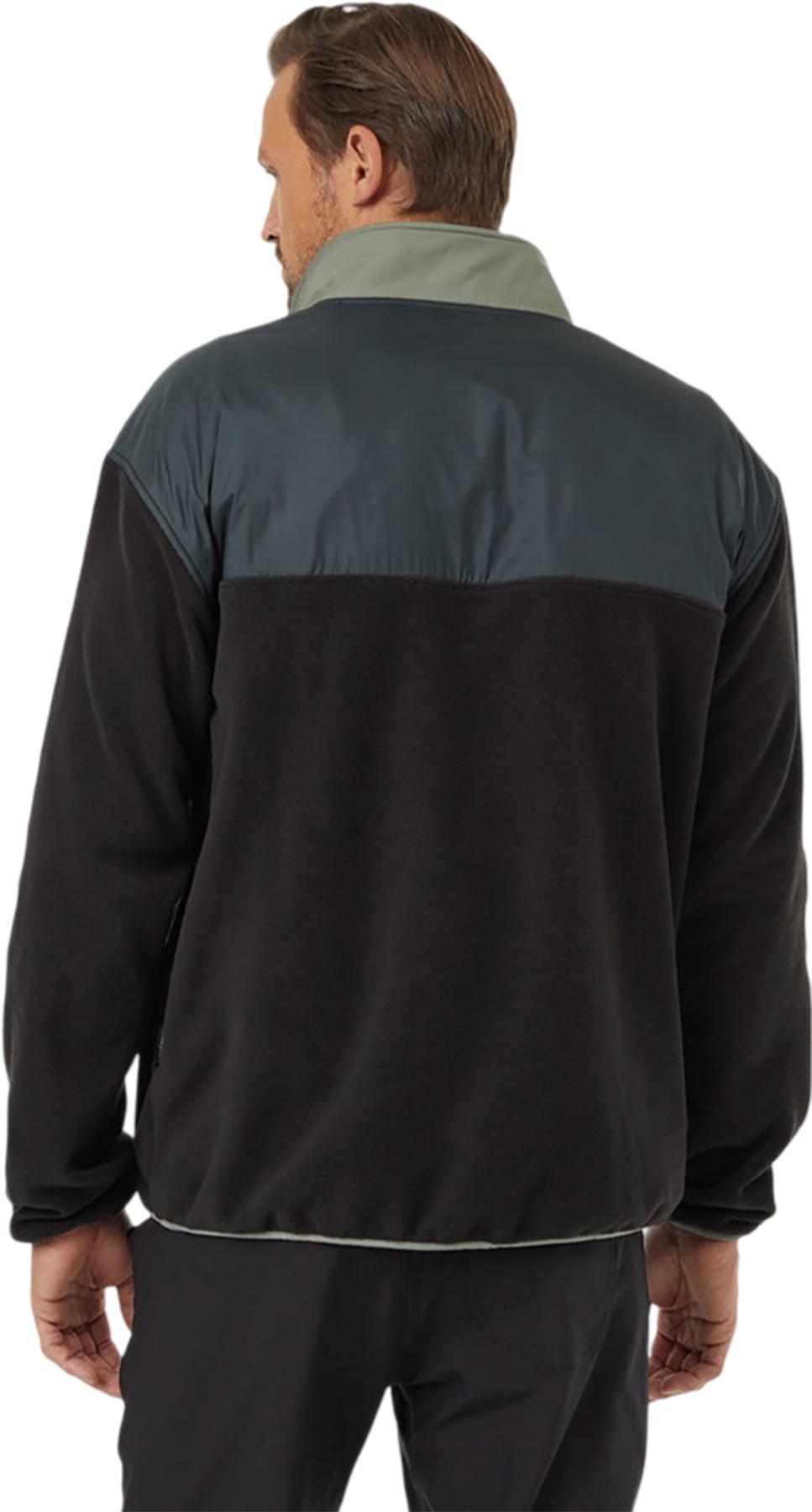 Product gallery image number 3 for product Recycled MicroFleece Contrast 1/4 Snap Sweatshirt - Men's