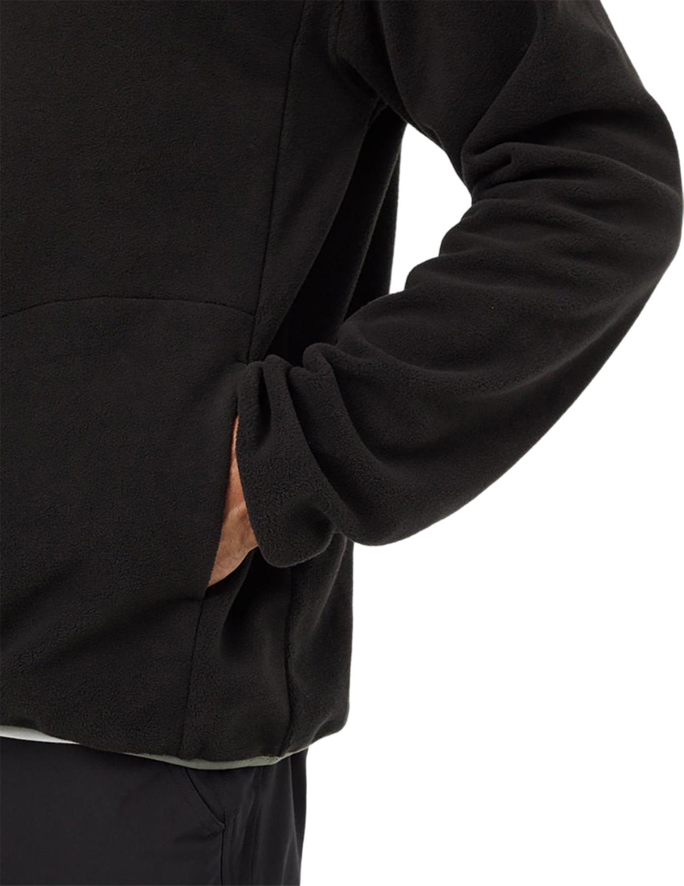 Product gallery image number 2 for product Recycled MicroFleece Contrast 1/4 Snap Sweatshirt - Men's