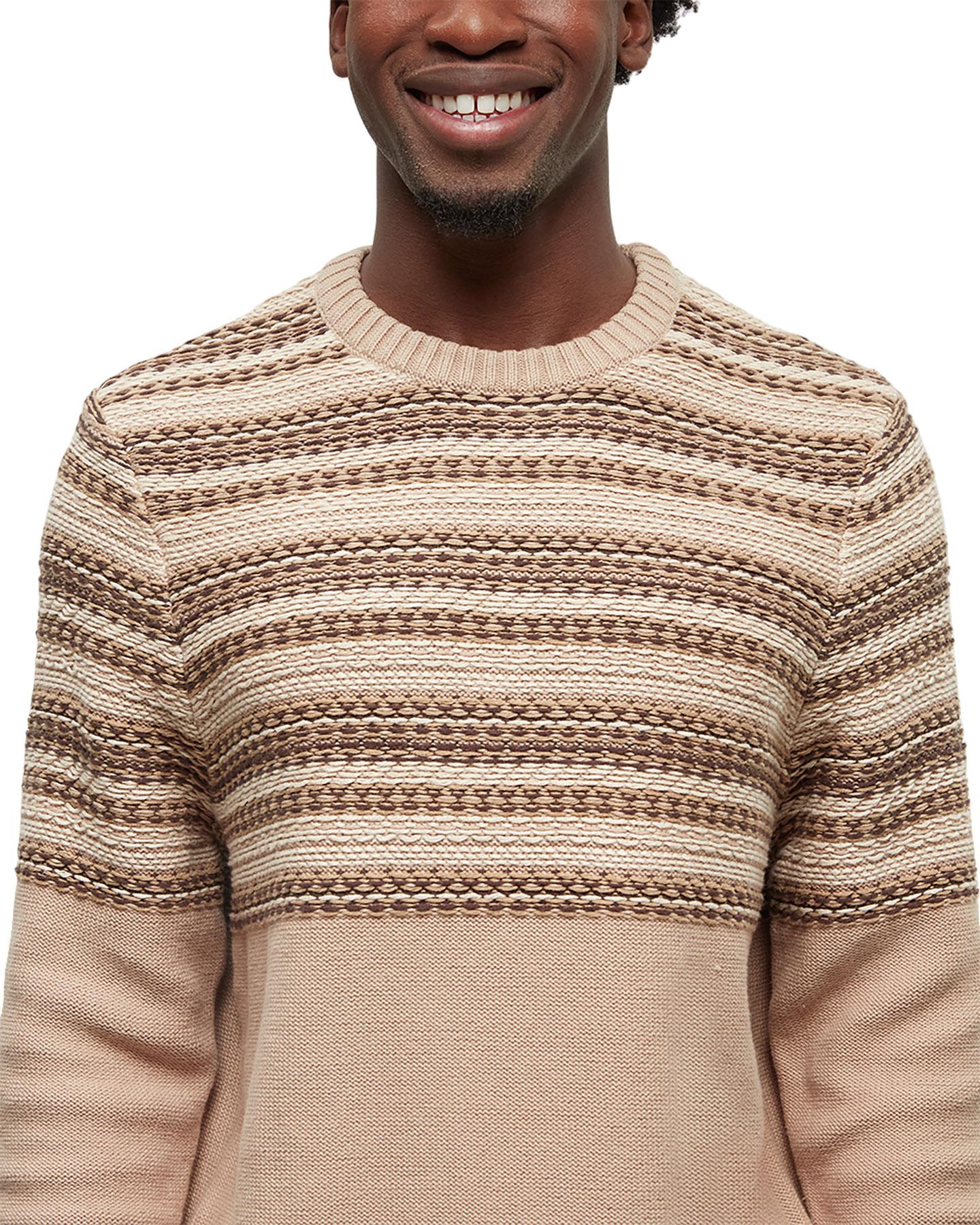 Product gallery image number 4 for product Kepler Organic Cotton Knit Long Sleeve Sweater - Men's