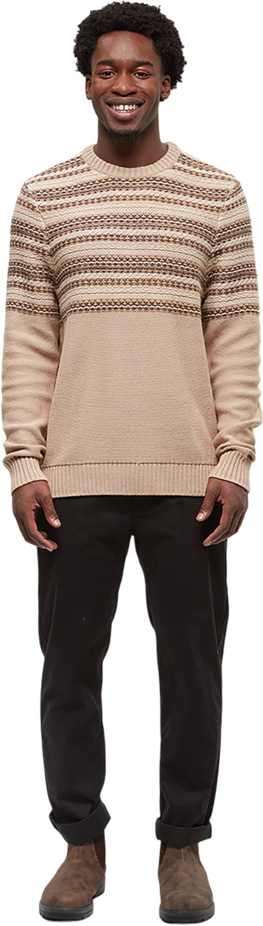 Product gallery image number 3 for product Kepler Organic Cotton Knit Long Sleeve Sweater - Men's