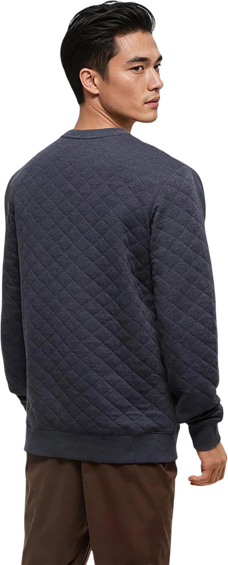 Product gallery image number 2 for product Reynard Quilted Classic Crew Neck Sweatshirt - Men's