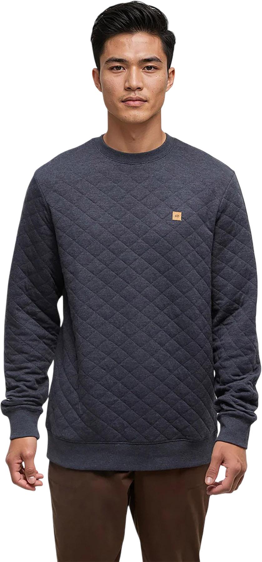 Product gallery image number 1 for product Reynard Quilted Classic Crew Neck Sweatshirt - Men's