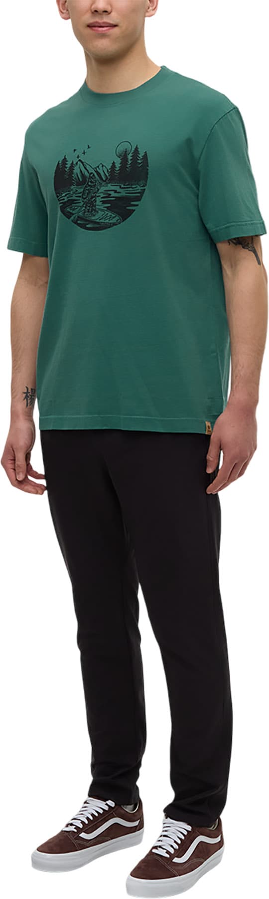 Product gallery image number 2 for product T-shirt Regenerative Lake Life Portal - Homme