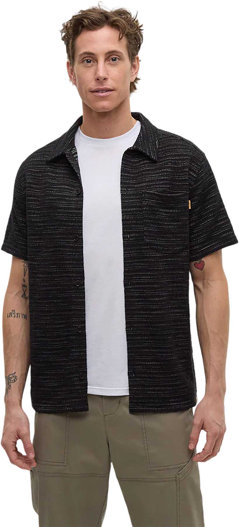 Meteorite Black Flash Stripe