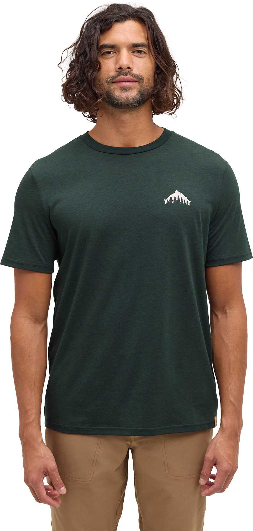 Dark Forest Green - Vintage White