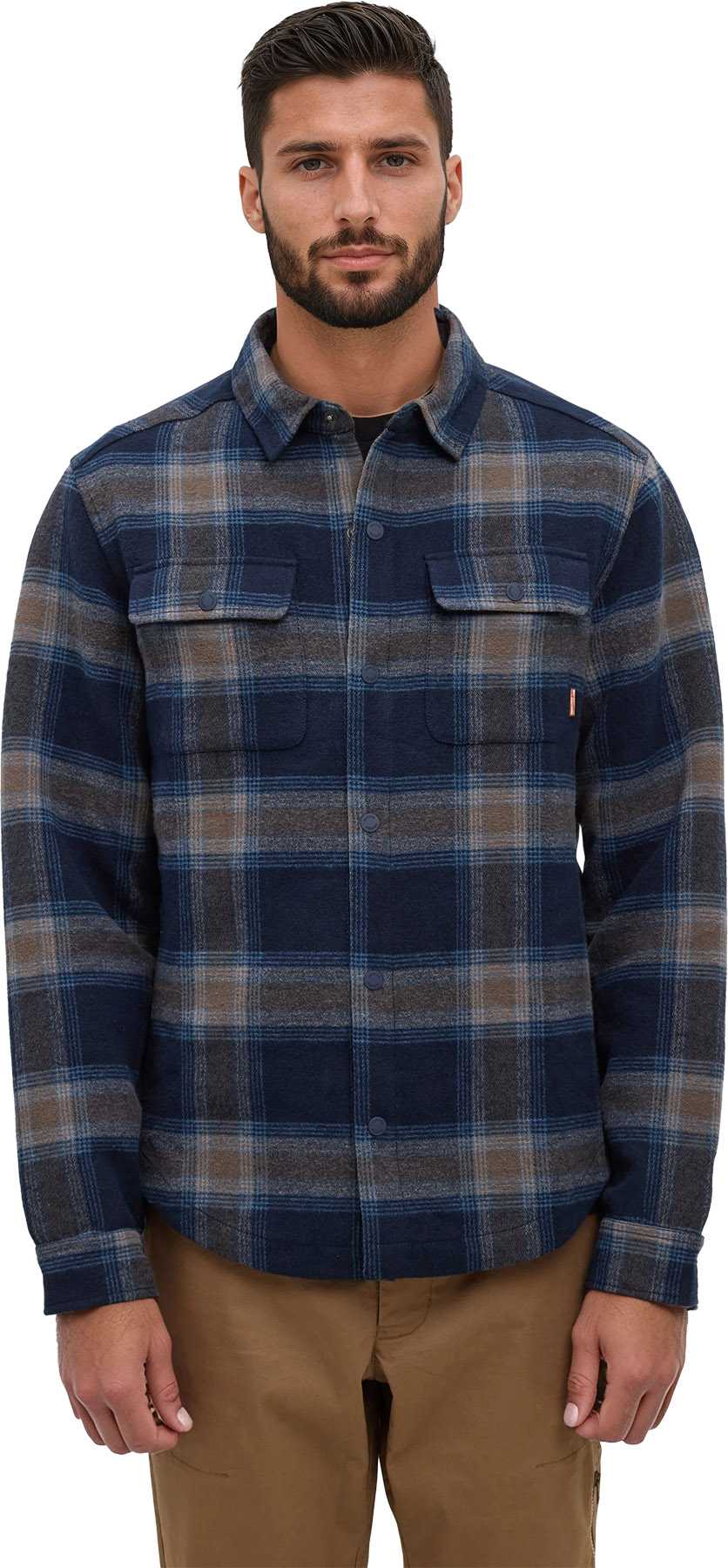 Midnight Blue - Lumber Plaid