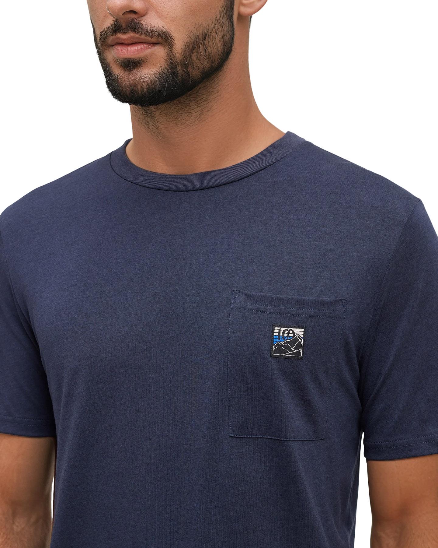 Product gallery image number 3 for product Tentree Vintage Mountain Patch T-Shirt - Men's