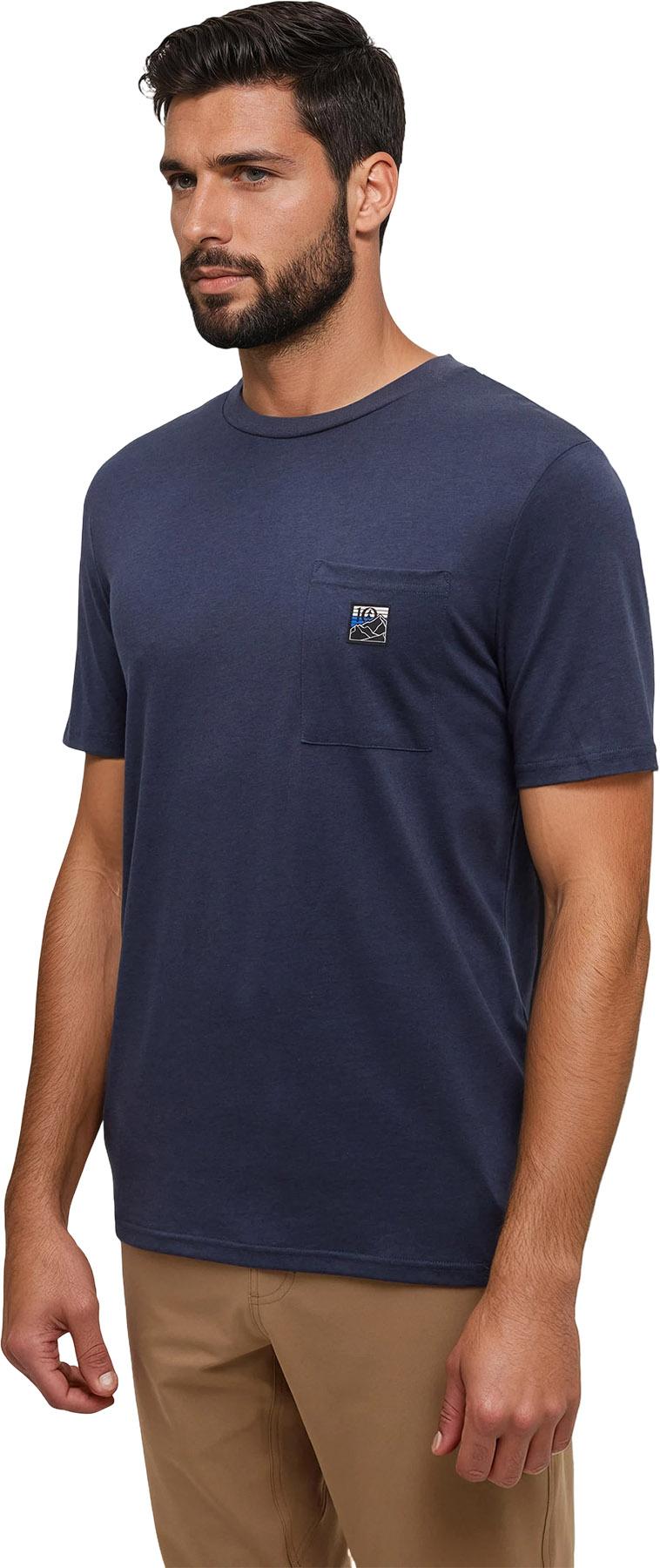 Product gallery image number 4 for product Tentree Vintage Mountain Patch T-Shirt - Men's