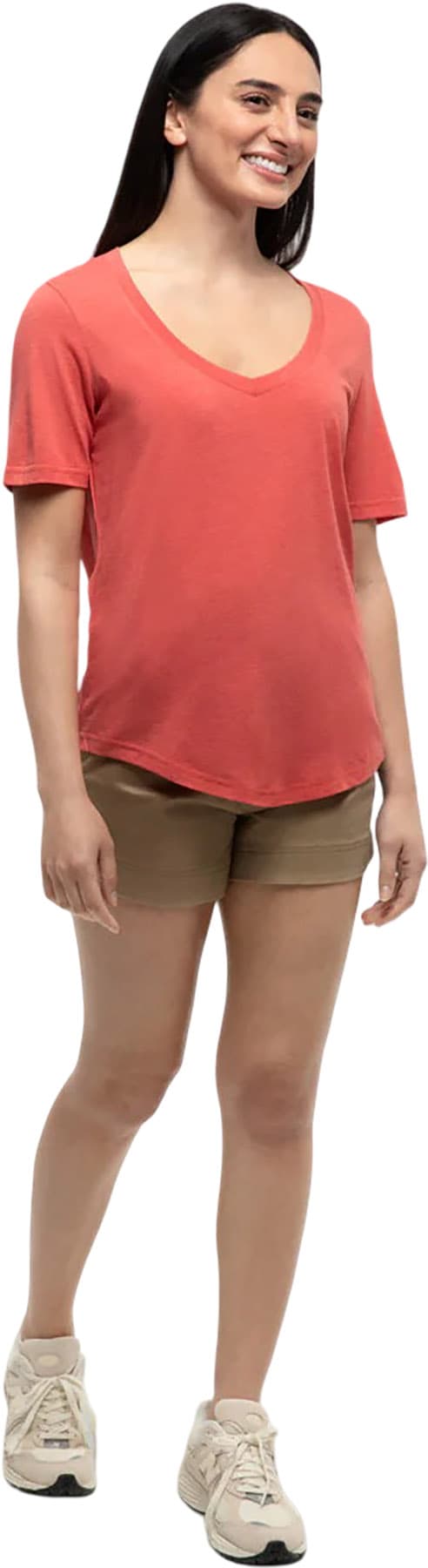 Product gallery image number 4 for product Treeblend V-Neck T-Shirt - Women's