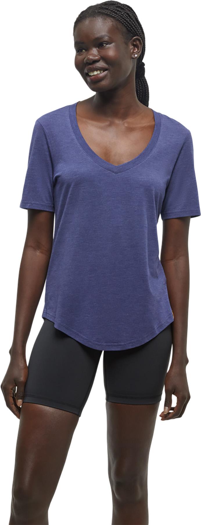 Image de produit pour T-shirt à col en V Treeblend - Femme