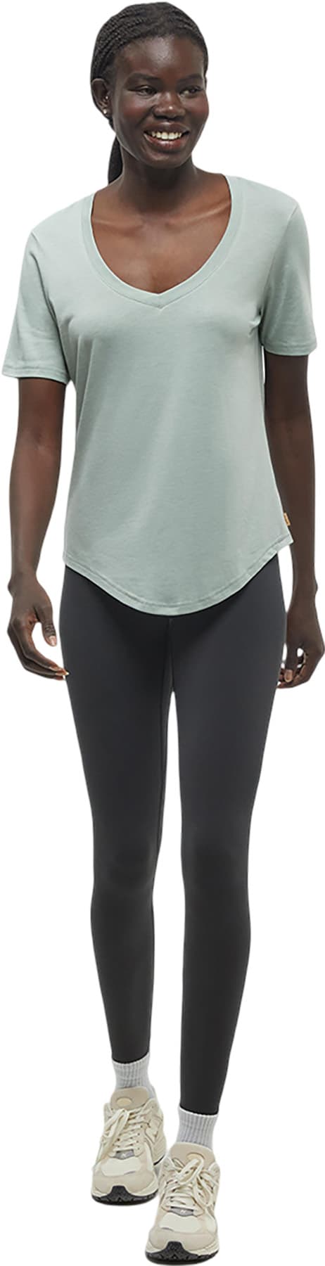 Product gallery image number 1 for product Treeblend V-Neck T-Shirt - Women's