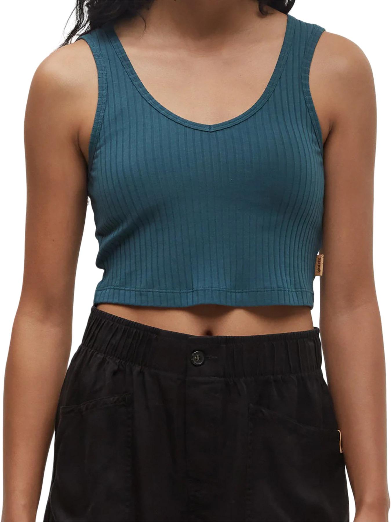 Product gallery image number 3 for product Cropped Fitted Tank Top - Women's