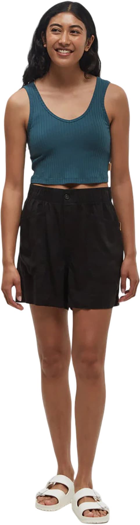 Product gallery image number 4 for product Cropped Fitted Tank Top - Women's