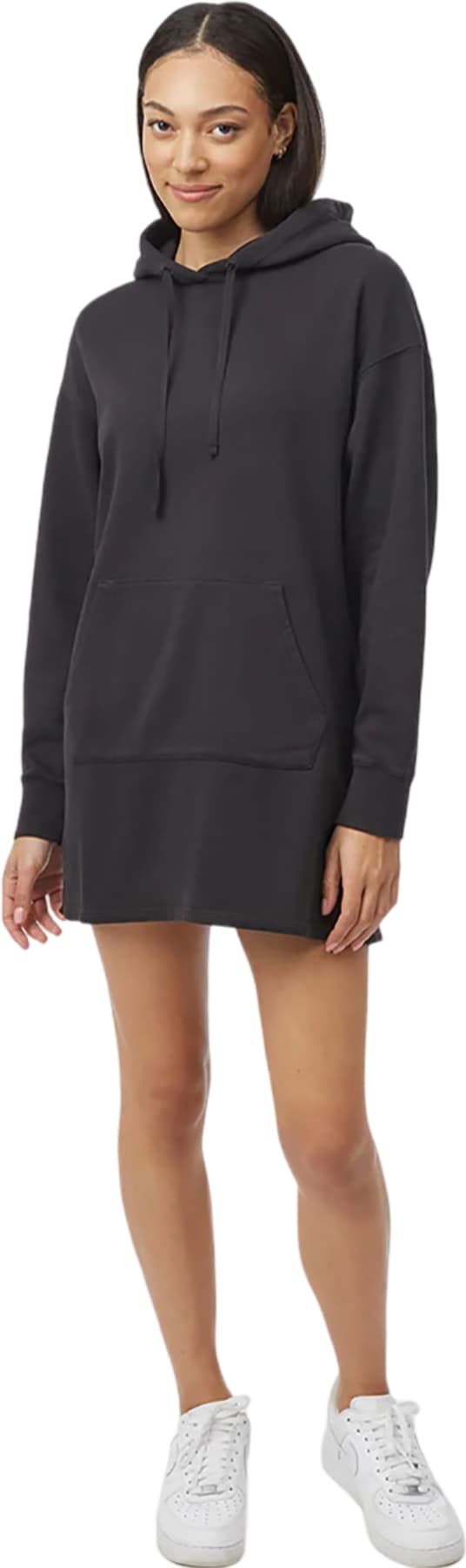 Numéro de l'image de la galerie de produits 4 pour le produit Robe à capuchon en coton biologique French Terry - Femme