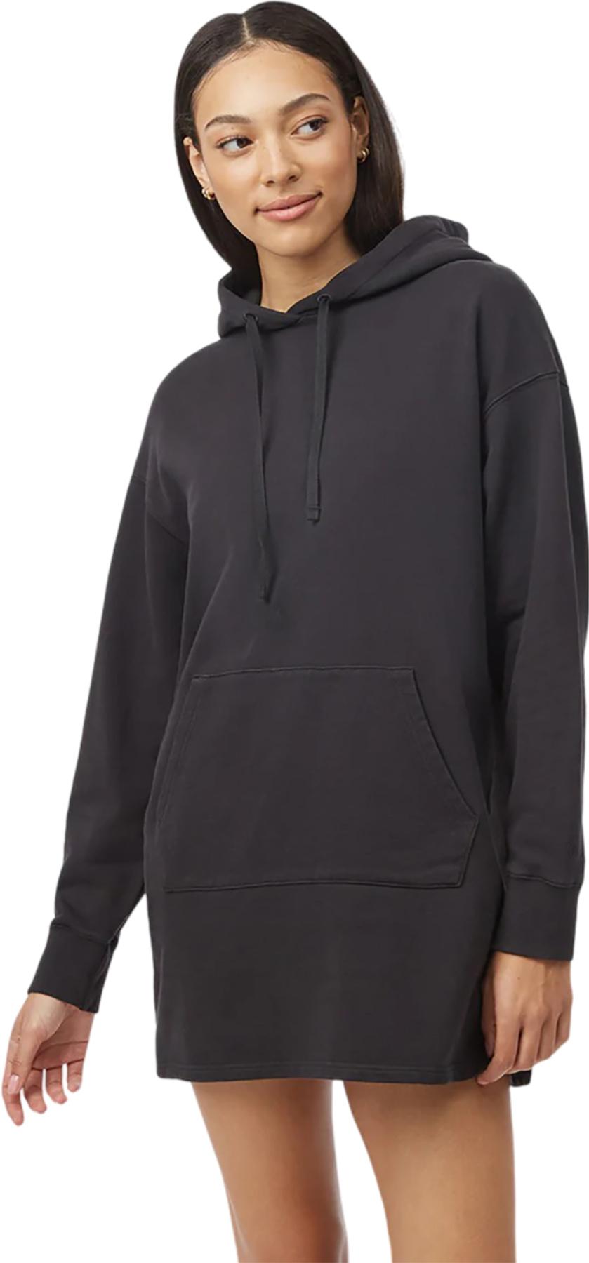 Numéro de l'image de la galerie de produits 1 pour le produit Robe à capuchon en coton biologique French Terry - Femme