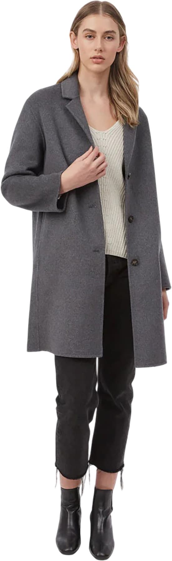 Product gallery image number 5 for product Wool Longline Coat - Women's