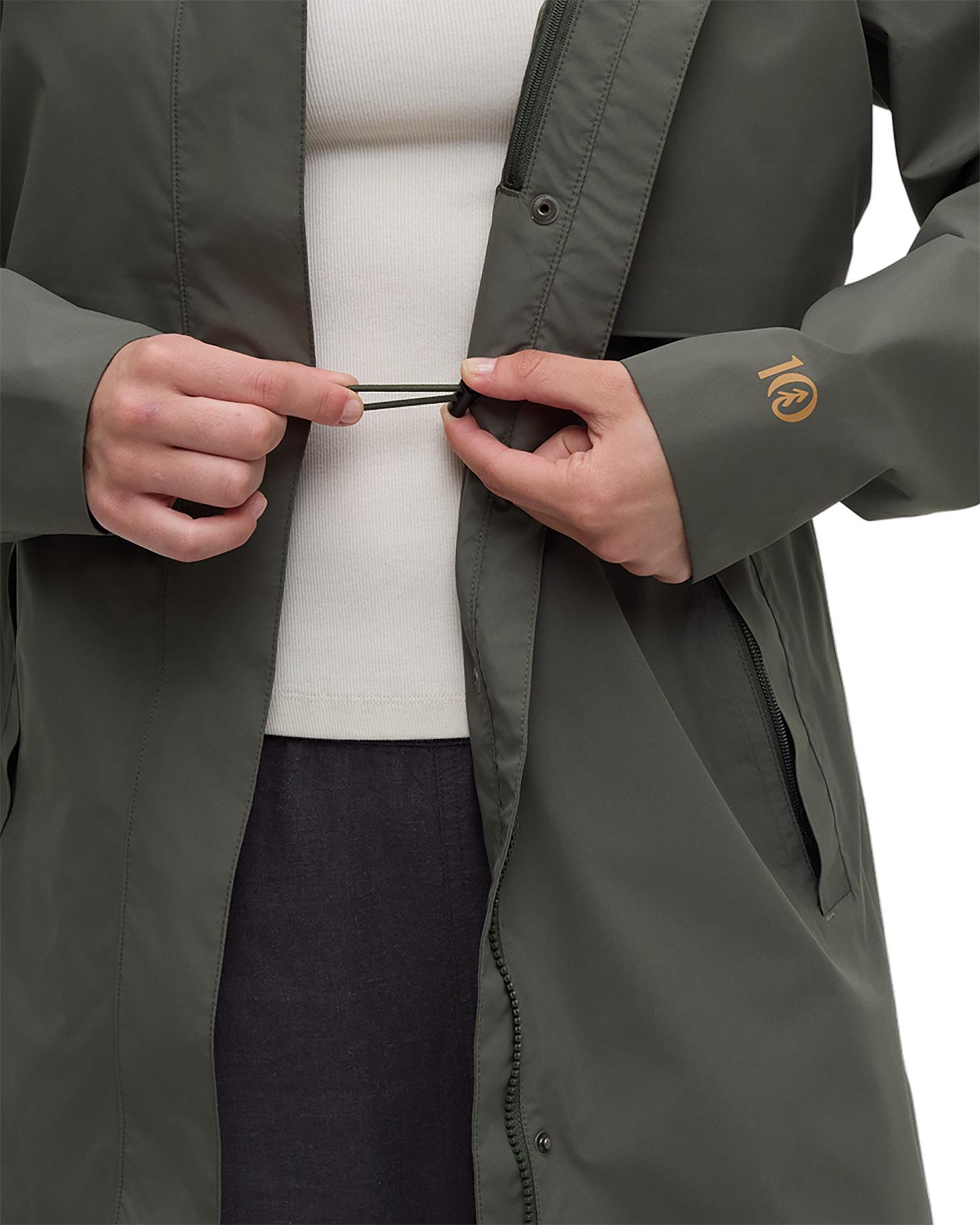 Numéro de l'image de la galerie de produits 4 pour le produit Manteau de pluie long - Femme