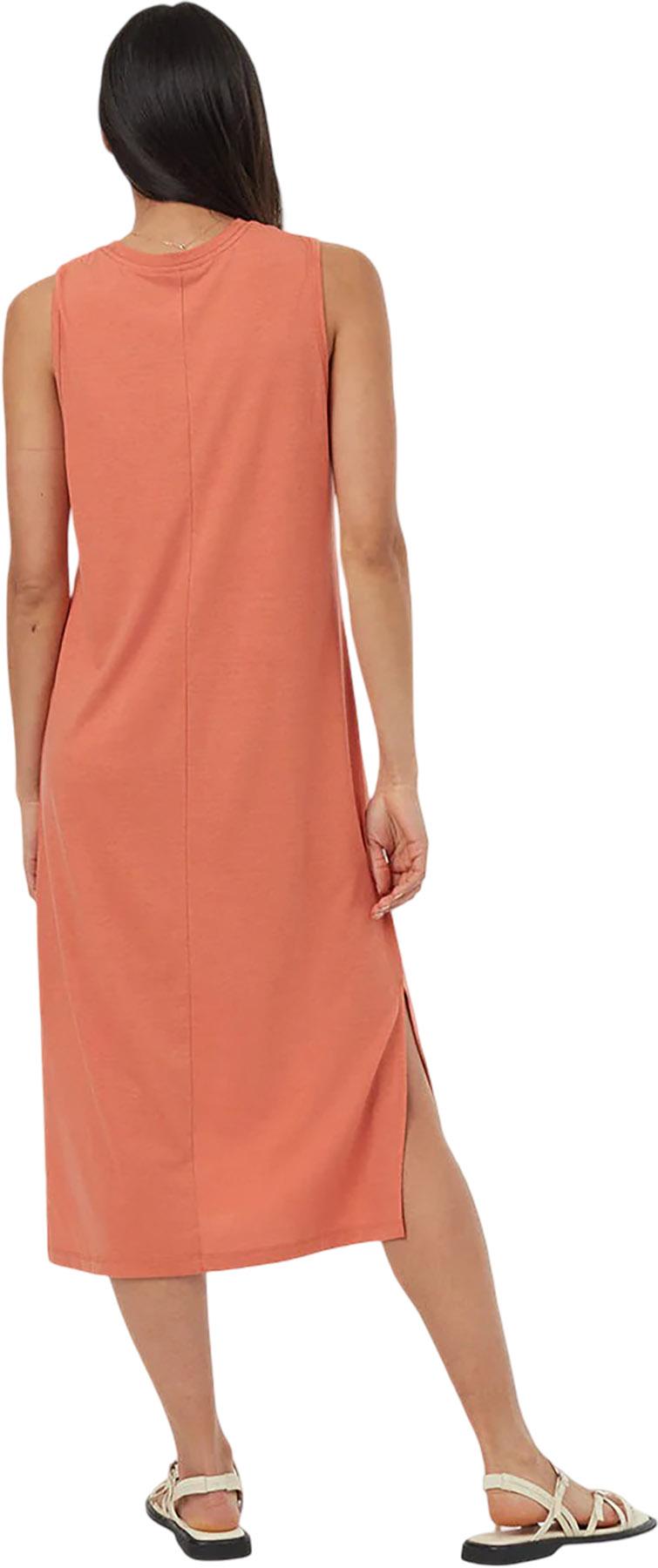 Product gallery image number 2 for product Mid-Length Knit Side Slit Tank Dress - Women's